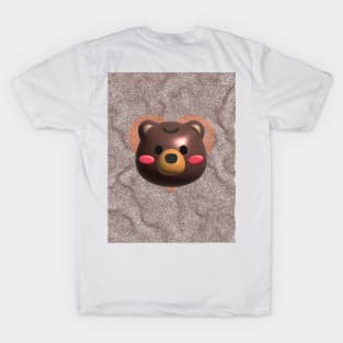 brown wIth fur T-Shirt